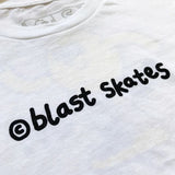 Blast Skates Mascot Kids T-shirt Wit