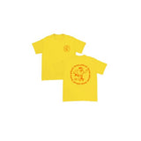 Blast Skates Round Logo Kids T-shirt Geel
