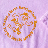 Blast Skates Round Logo Kids T-shirt Roze