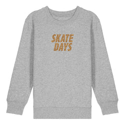 Skate Days Panter Logo Crewneck Kids