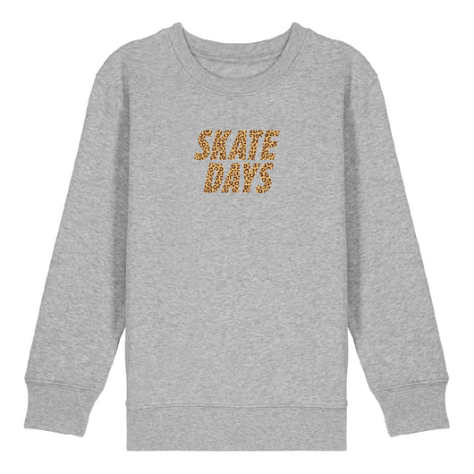 Skate Days Panter Logo Crewneck Kids