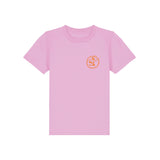 Blast Skates Round Logo Kids T-shirt Roze