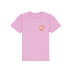 Blast Skates Round Logo Kids T-shirt Roze
