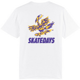Skate Days Feniks T-Shirt Volwassenen Paars/Geel