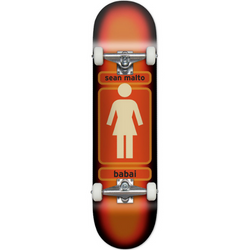 Girl Sean Malto 93 Til Complete Skateboard Orange Fade 7.75
